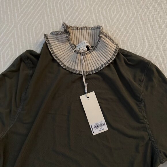 NWT Buckle Sheer Green Shirt Size Large - Picture 2 of 2